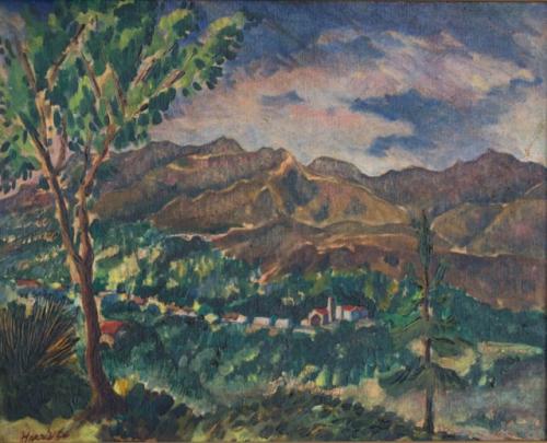 La Canada,1964,oil,16x20